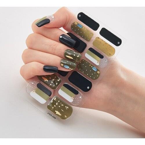 Five Sorts 0f Nail Stickers Nail Wraps DIY Nail Stickers Designer Nail Sticker set Full Beauty Designer Nail Decals Nailart