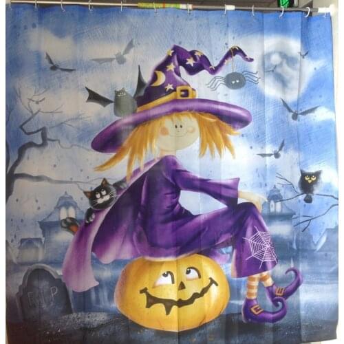 NEW ! PEVA Waterproof Fashion Star Bathroom Shower curtain 180cm*180cm cartoon car
