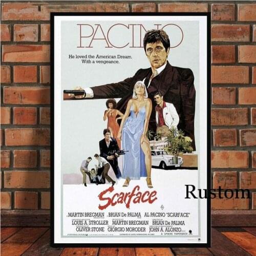 Classical Movie Poster Al Pacino Star Picture for Home Design Wall Paintings Room Decoration Art Printings Frameless