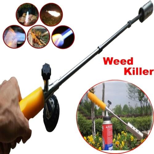 Garden Propane Weed Burner Torch Weed Kill Grass Shrub Butane Piezo Fire Lighter
