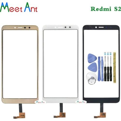 High Quality 5.99'' For Xiaomi Redmi S2 Touch Screen Digitizer Sensor Outer Glass Lens Panel Black White Gold