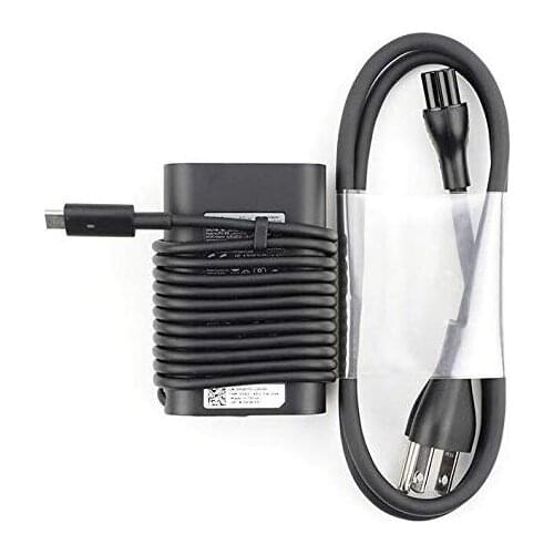 Huiyuan Fit for USB-C 65W 20V 3.25A AC Adapter Charger for DELL HA65NM170 LA65NM170