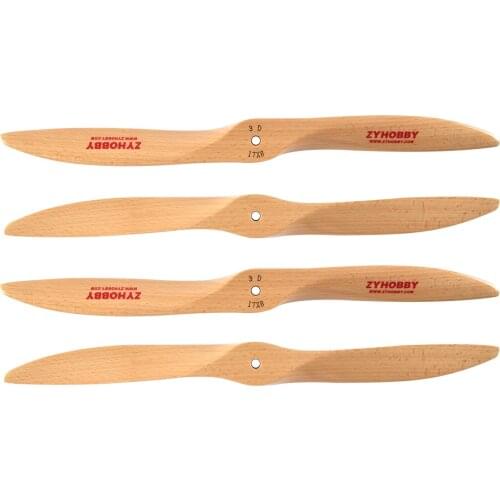 1PC Pro.3D 17x8 Beechwood CW Propeller For Gas Plane Prop RC Model Airplane