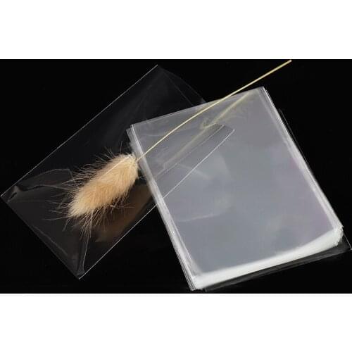 100pcs Small Clear Cellophane Bags Cello Sweets Cookies Lollipops Cake Bags For Small Gifts And Food Packaging