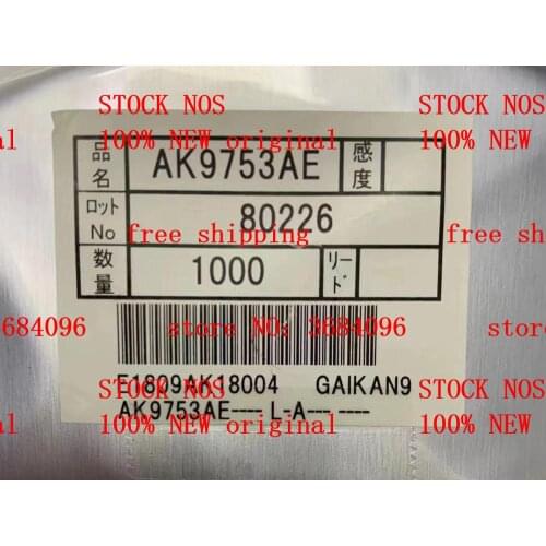 AK9753AE QFN 100% NEW original STOCK FREESHIPPING 10PCS-1000PCS/LOT