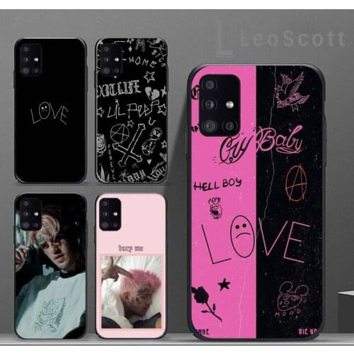 Lil Peep Hellboy Love Phone Case For Samsung A32 A51 A52 A71 A50 A12 A21S S10 S20 S21 Plus Fe Ultra