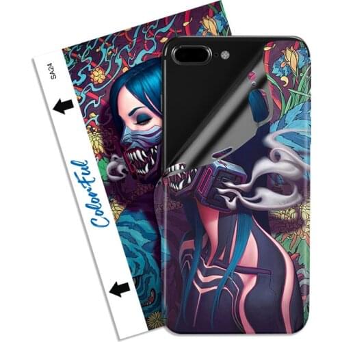 Colourful SUNSHINE Back Cover Protector Sticker S300 Embossed Series for SS-890c Cutting Machine