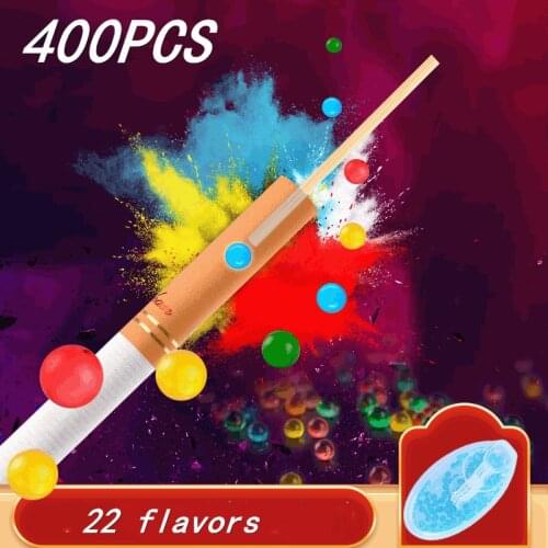 400pc/pack Fruit Flavour Mint Flavor Cigarette Holder Cigarette Popping Capsule Cigarette Pops Beads Filters Smoking Accessories