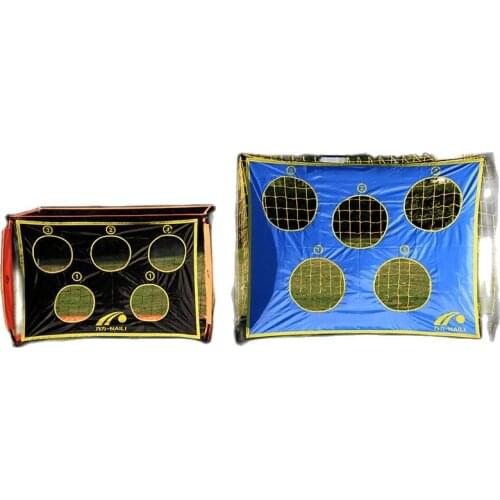 Factory wholesale high quality cheap 2020 new type portable soccer goal football training target goal