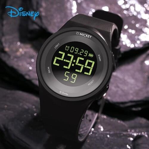 Disney Original Smartwatch Mickey Mouse Sport Waterproof IP67 Wrist Smart Watch Clock for Men Women Kids Boy Gift USB Charge