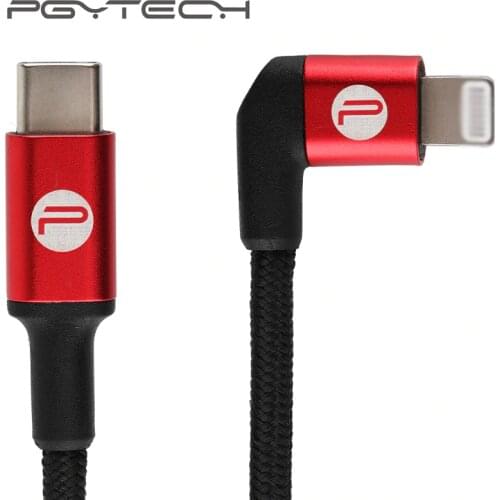 PGYTECH OSMO POCKET 2 65cm Type-C To Type-C /Lighting IOS Data Cable Line For DJI OSMO ACTION /POCKET 2 Accessories