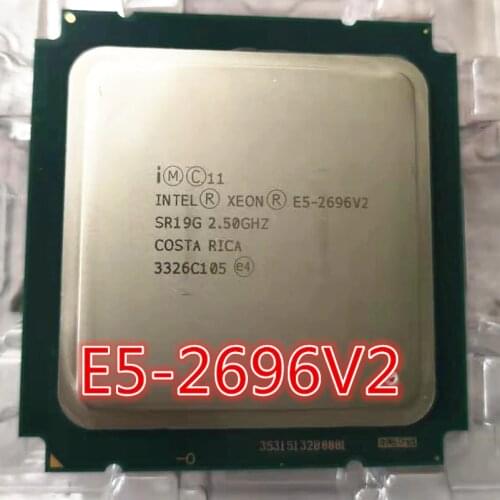 Intel Xeon E5-2696v2 E5 2696v2 E5 2696 V2 2.5GHz 12-Core 24-Thread CPU Processor 30M 115W LGA 2011 E5-2696V2