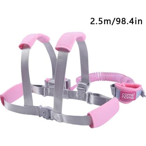 Child Anti Lost Wrist 2.5M Strap Rope Toddler Leash Safety Harness Outdoor Walking Hand Belt Band Anti-lost Wristband