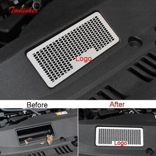 Tonlinker Interior Car Engine Air Intake Insect Net For LEXUS ES200 260 300H 2018-21 Car Styling 1 PCS Metal Cover Stickers