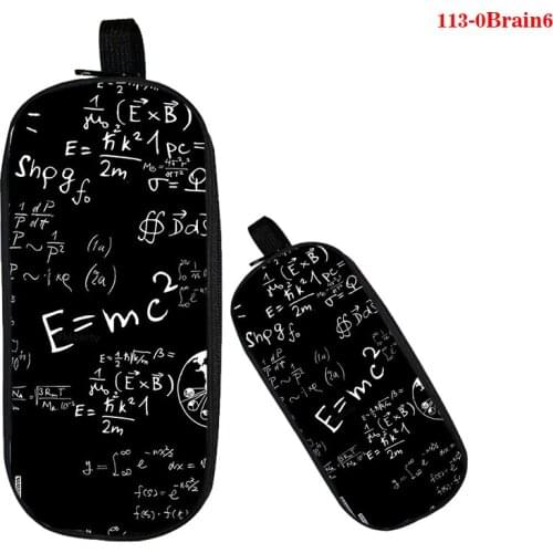 The Creative Brain School Pencil Bag Pencil Cases for Boys Girls Teenagers Kawaii Stationery School Supplies Storage for Student