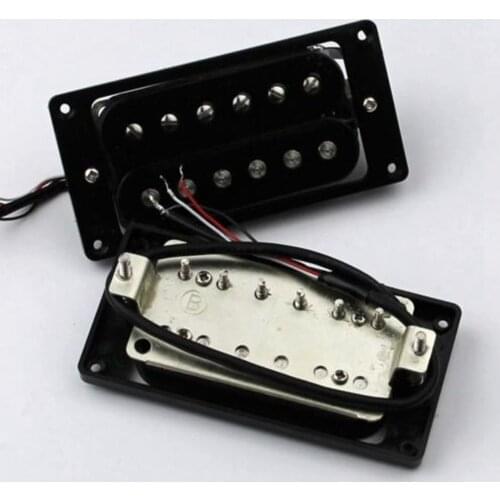 Vintage Hot HUMBUCKER PICKUP SET 4 CONDUCTOR WIRES ALNICO V Pickups Fits LesPaul