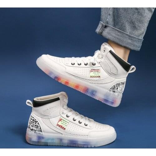 High Top Basketball Shoes Men Air Casual Sneakers Breathable Sports Shoes Mens Tennis Sneakers Athletics Basket Running Shoes