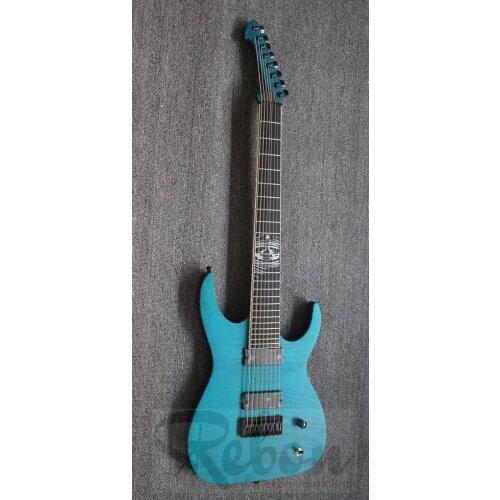 Weifang Rebon 8 string ashwood electric guitar with locking tuner and ebony fretboard