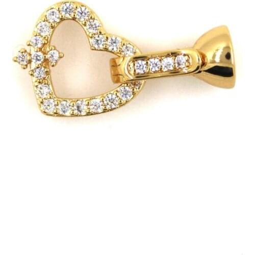 Findings Women Fashion Beads Pearls Bracelets Metal Clasps Accessories Jewelry Making DIY 925 silver Plating Connector Clasps