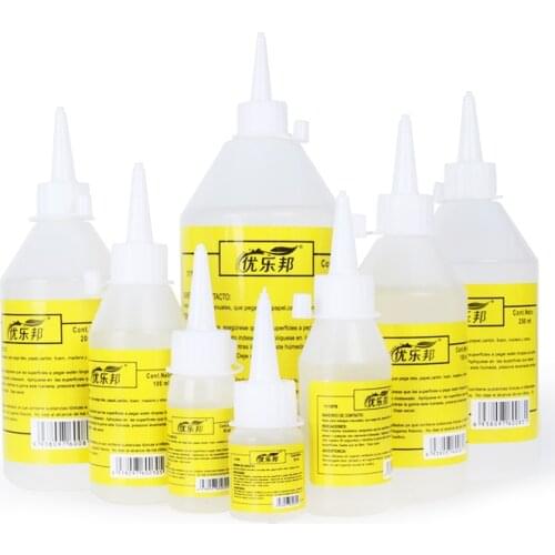 20/50/100ml Liquid Glue Alcohol Adhesive Textile Fabric Stationery Scrapbooking