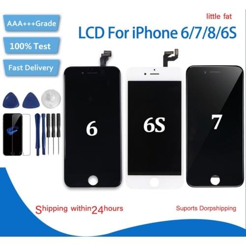 Grade AAAA For iPhone 6 6S 6 Plus 6S Plus LCD With Perfect 3D Touch Screen Digitizer Assembly For iPhone 6S 7 8 Display Pantalla
