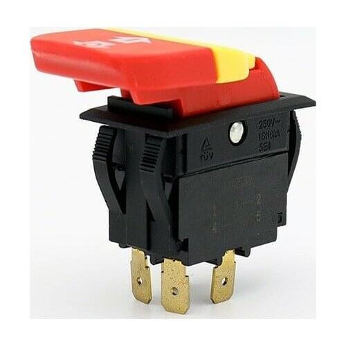 1pcs HY18 Electric Magnetic Pushbutton 4 Pins Start Stop Push Button Switch