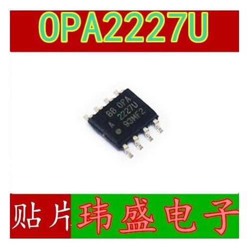 10pcs OPA2227 OPA2227U OPA2227UA SOP-8