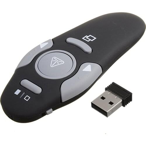For Teaching Meeting 2.4GHz Wireless Presenter Pen USB Remote Control Powerpoint Presenter Presentation PPT Pointer Pen Mayitr