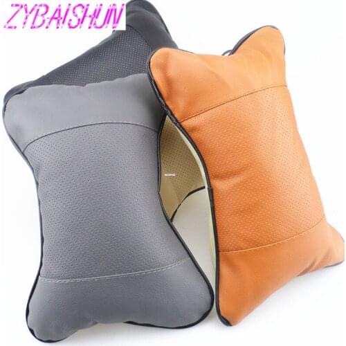 2PCS /neck headrest breathable car pillow car styling accessories for Ford Focus Fusion Escort Kuga Ecosport Fiesta Falcon EDGE