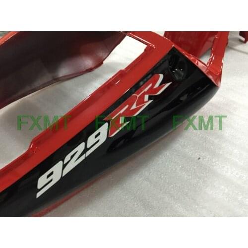 2000 - 2001 CBR900 929 Fairing 01 CBR 929RR Black Red 2001 CBR900 929 Motorcycle Fairing