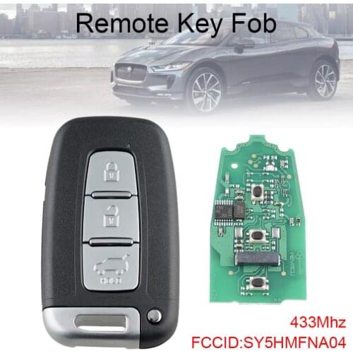 433Mhz 4 Buttons Remote Smart Key with PCF7952AF Chip SY5HMFNA04 Fit for Hyundai