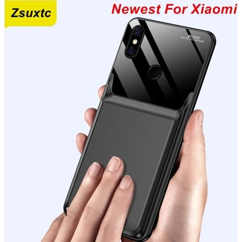 Araceli 10000 Mah For Xiaomi Mi 6X A2 Mi 8 9 9 Pro Battery Case Smart Phone Stand Battery Cover Power Bank Mi8 Charger Case