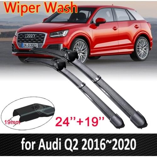For Audi Q2 2016~2020 Q2 2017 2018 2019 Car Wiper Blades Front Window Windscreen Windshield Wipers Car Accessories