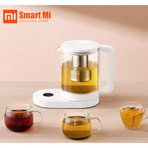Xiaomi Mi Mijia Electric Kettle 1.5L Glass Teapot White Smart Multifunctional Health Pot 1000W Office Thermo Pot Home Appliances