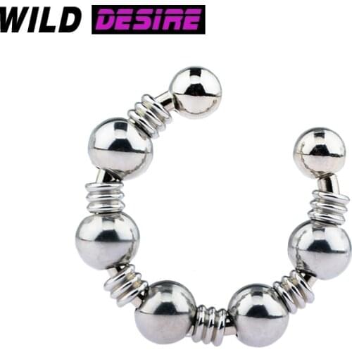 New Erotic Metal Cock Rings Peins Lock Bird Bondage Sex Toys For Men Adult Man Delay Ejaculation Sex Gay Toys For Men Cock Ring