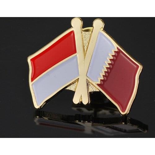 Metal badge design custom factory direct custom flag badges