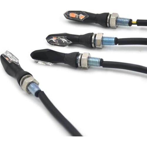 Mini vintage chopper motorbike cruise motorcycle flashing for honda suzuki yamaha harley cafe racer LED moto turn signal light