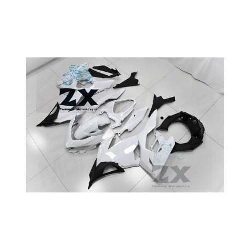 Motorcycle ABS Plastic Fairing Kit Bodywork Bolts for NINJA400 2018 2019 2020 white Fairing injetion zxmt uv painted suk105