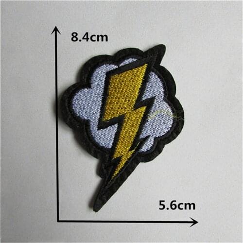 New Arrival fashion cloud patches embroidery applique clothes sewing patch DIY badge patch accessories 1pcs sell Free Shipping