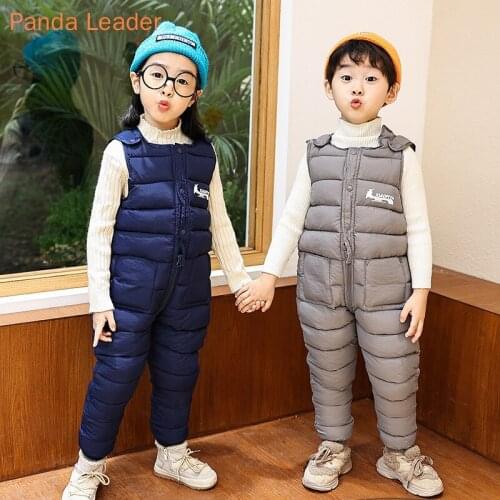 Panda Leader Winter Overalls For Babies
