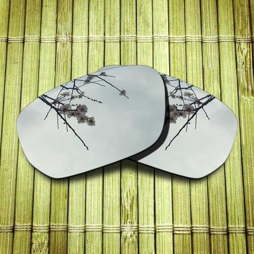 Polarized Replacement Lense For-Oakley Style Switch Sunglasses Frame True Color Mirrored Coating - Chrome Color Options