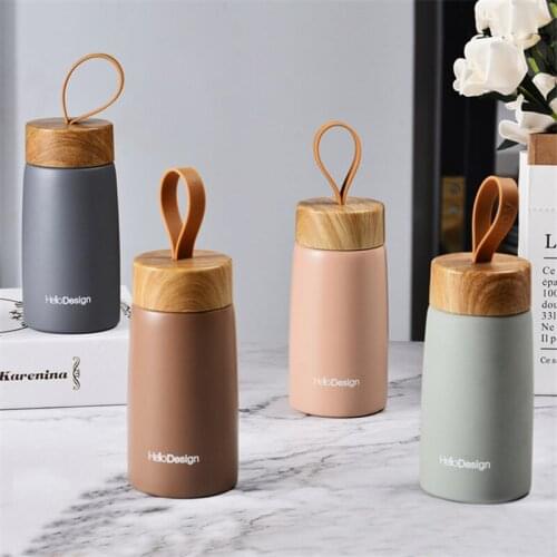 Simple Mini Nordic Insulated Portable Travel Coffee Mug Stainless Steel Tumbler Thermos Vacuum Flask Water Bottle Thermal Cup