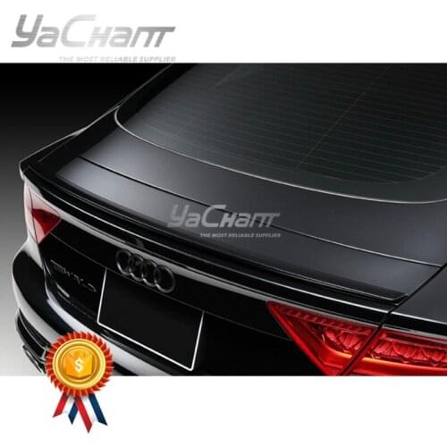 Car-Styling Carbon Fiber Spoiler Wing Fit For 2011-2015 A7 Sportback WD SL Style Trunk Spoiler Wing