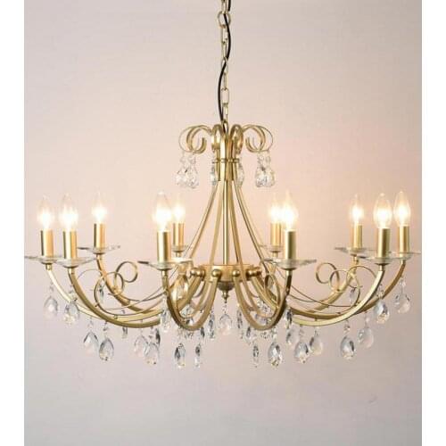 Dining Room kitchen Chandelier led candelabro Modern Parlor hotel Lighting Luxury ceiling Chandelier Crystal Living Room Lamps