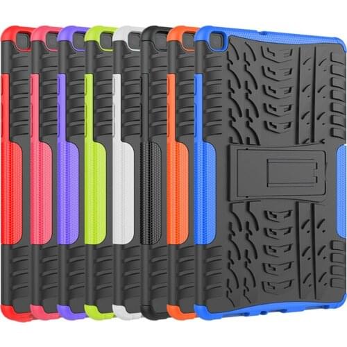 Heavy Duty 2 in 1 Hybrid Rugged Silicon Case For Samsung Galaxy Tab A 8.0 inch SM-T290 SM-T295 T295 T297 Tablet Cover 50pcs/Lot