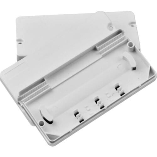 50PCS/bag 2Core FTTH Fiber Optic Termination Box Ftth Box 2 In 2 out Fiber Optic Protection Box Fiber optic covered wire cable