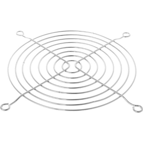 Fan Protection Net Grille 12cm Dia Iron Mesh Safety Grid For Computer Case Fans Dropship