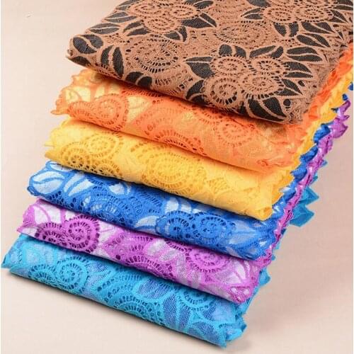 10Yards Embroidered Lace Fabric DIY Dance Costumes Garment Accessories Lace Trim Sewing Craft For Accessories Clothing Decration