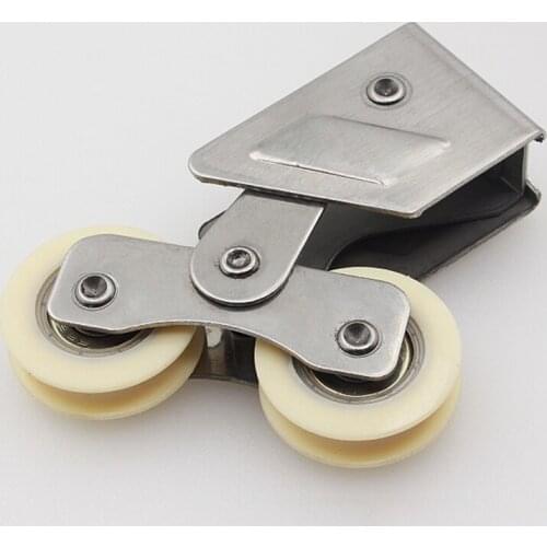 2008-Type Sliding Door Plastic Steel Window Pulley Aluminum Alloy nylon Wheel Muted Roller House Hardware