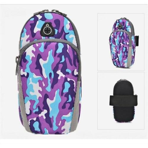 8 Colors Portable Leisure Sports Arm Bag Camping Climbing Cycling Bags Unisex Large Capacity With Keys Phone Sports Bags 2019